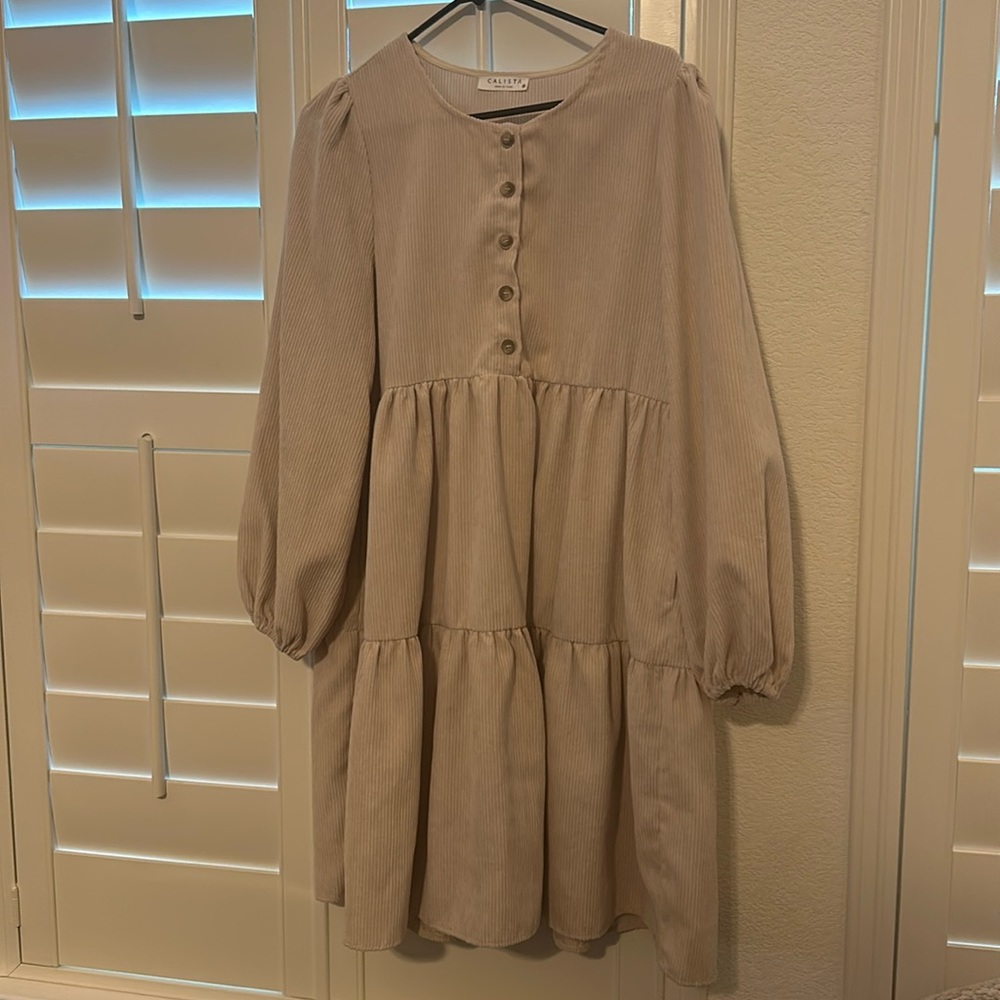 Corduroy dress